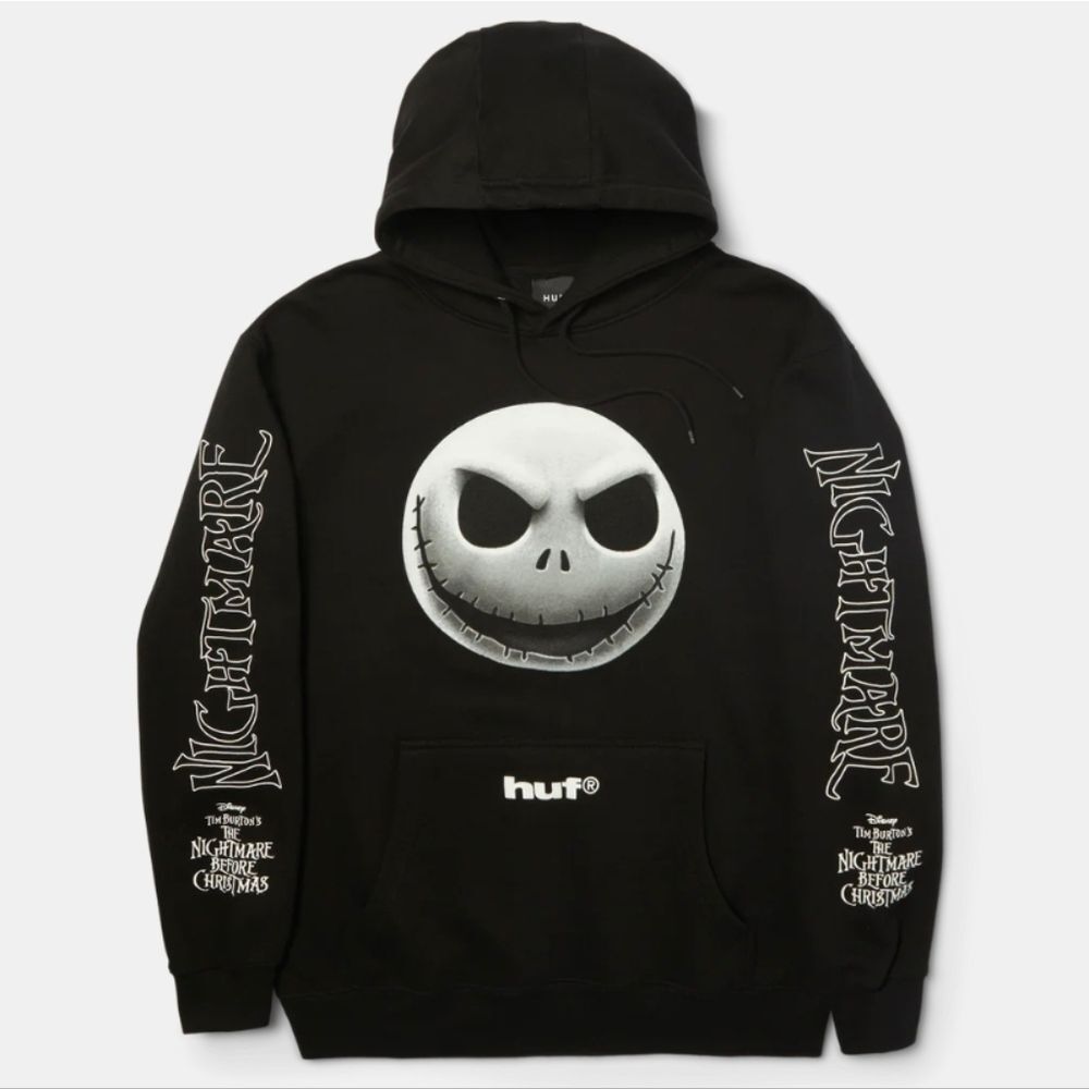 HUF Nightmare Before Christmas Jack Skellington Hoodie